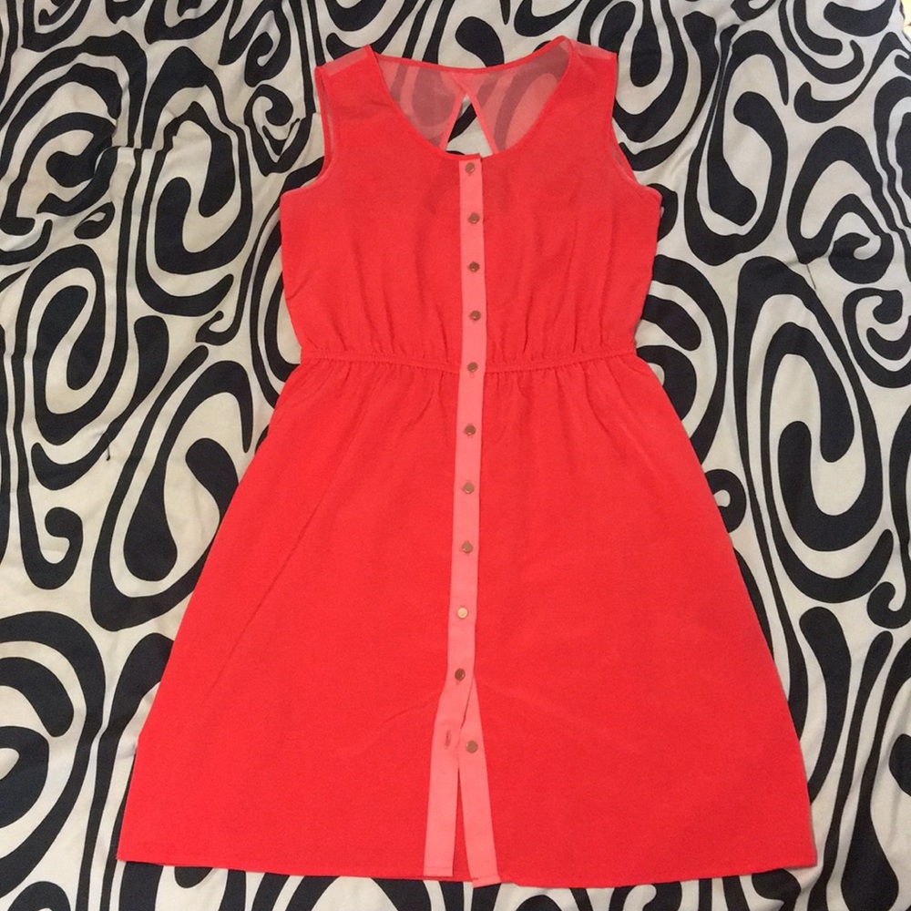 MARK pink spring dress